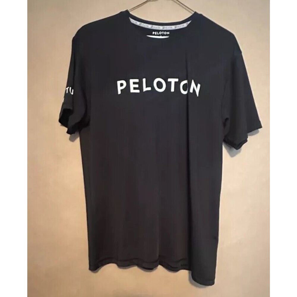 Peloton Century Club Dri Fit T-Shirt Black Men's Size Small Short Sleeve